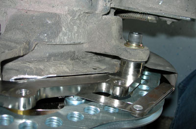 adapter bracket application for the 3000GT brake system