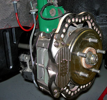 front drag racing brake system for 3000GT