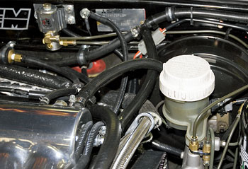 lienlock solenoid and brake lines