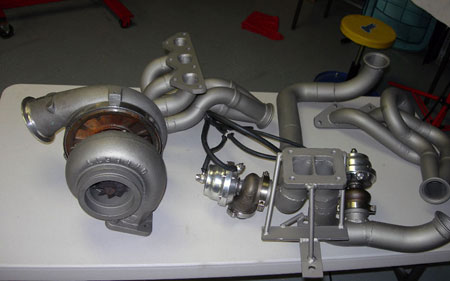 single turbo system