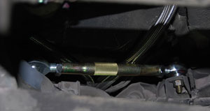 replacement steering link to removing the rear steering system