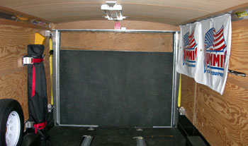 rear and deck of the nw3s racing trailer for the 3000GT