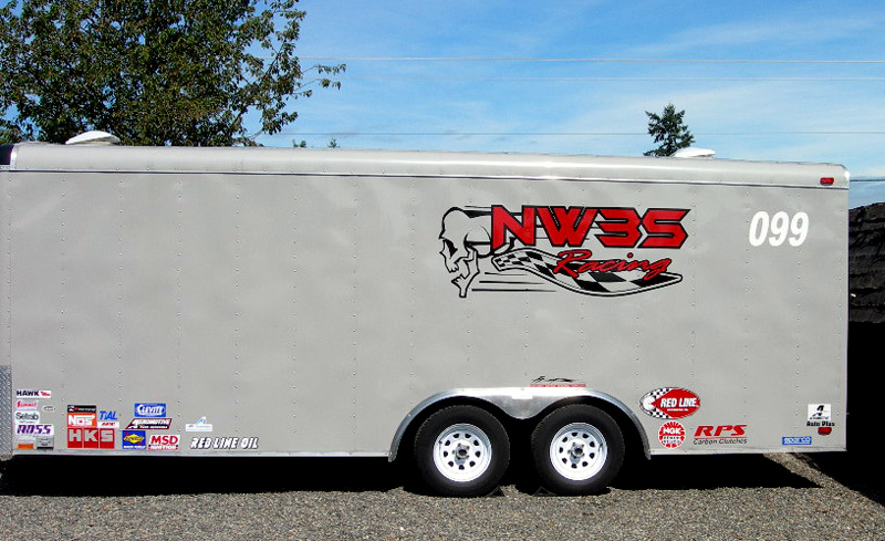 24 foot continental race trailer