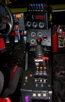 custom center console and electronics