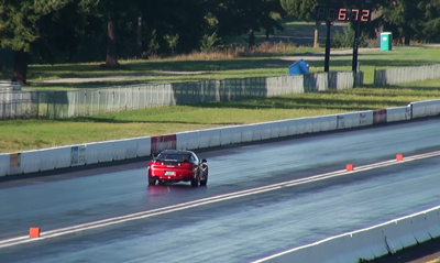 Maiden shakedown run at pacific of the northwest 3S Vr4 racecar.